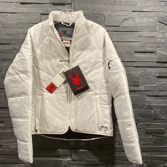 Spyder Jackets & Blazers - White Spyder jacket